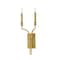 Maxim Lighting Normandy 2-Light Sconce, Gold Leaf 12782GL - alternate 1